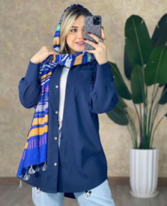 مانتو اسپرت زنانه داکرون مدل حراج شومیز 200212