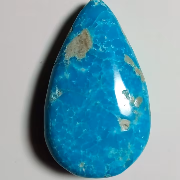 سنگ فیروزه تمام مغز قواره دار