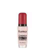 کرم پودر مات فلورمار Flormar longwear matte  حجم 30 میلی لیتر