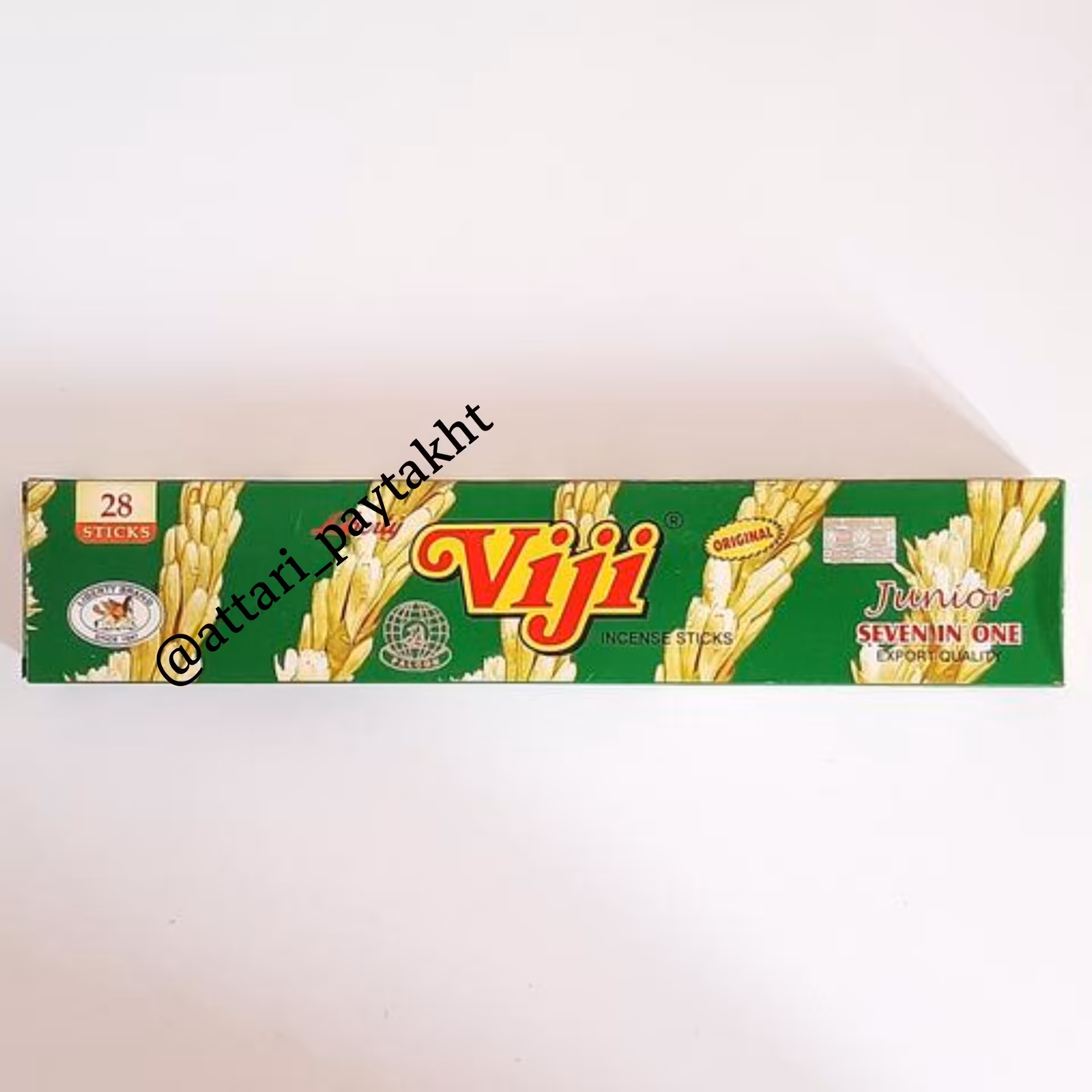 عود ویجی (مریم گلی)دارای هفت رایحه بسیار خوش بو در یک بسته،28 شاخه،تولید هند 