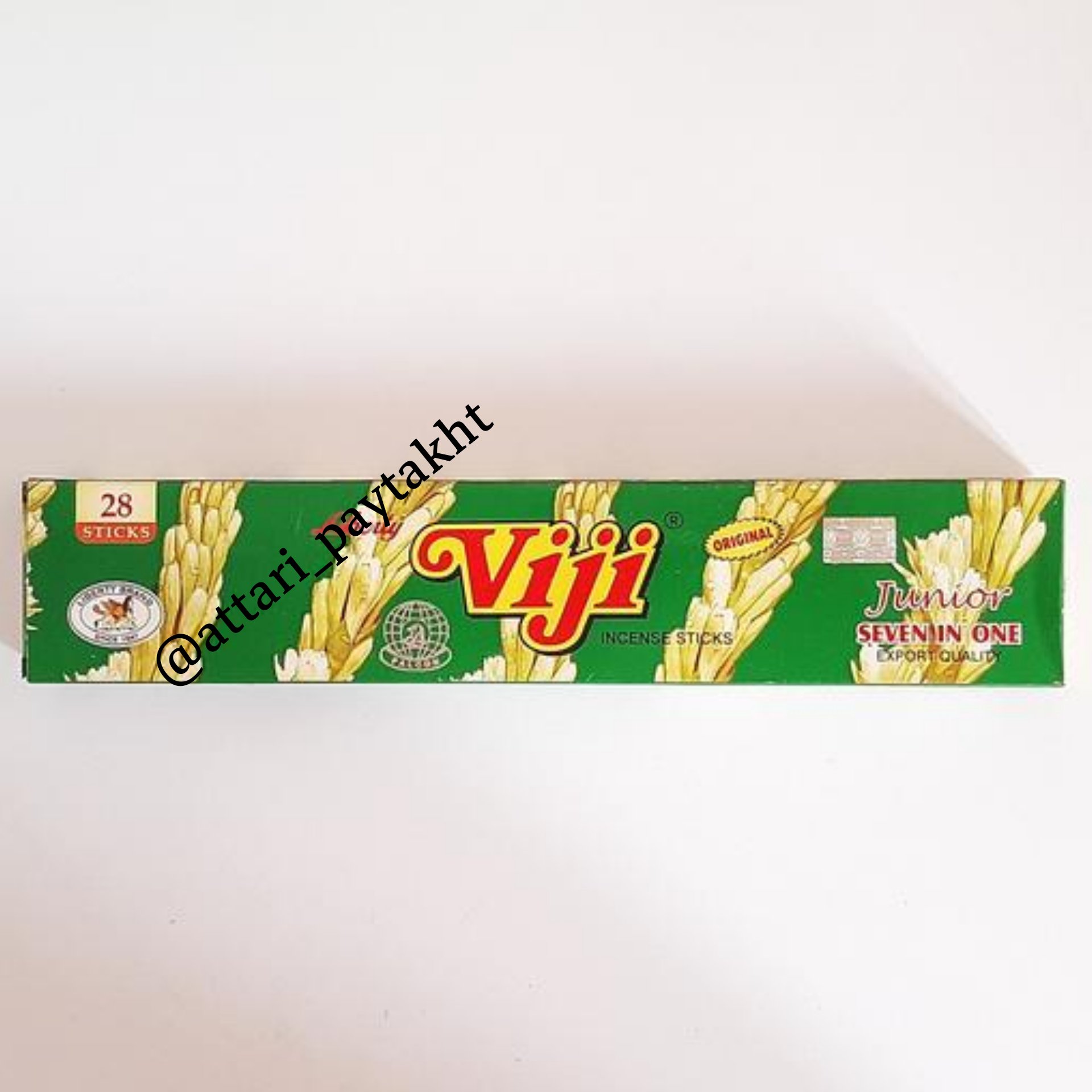 عود ویجی (مریم گلی)دارای هفت رایحه بسیار خوش بو در یک بسته،28 شاخه،تولید هند 