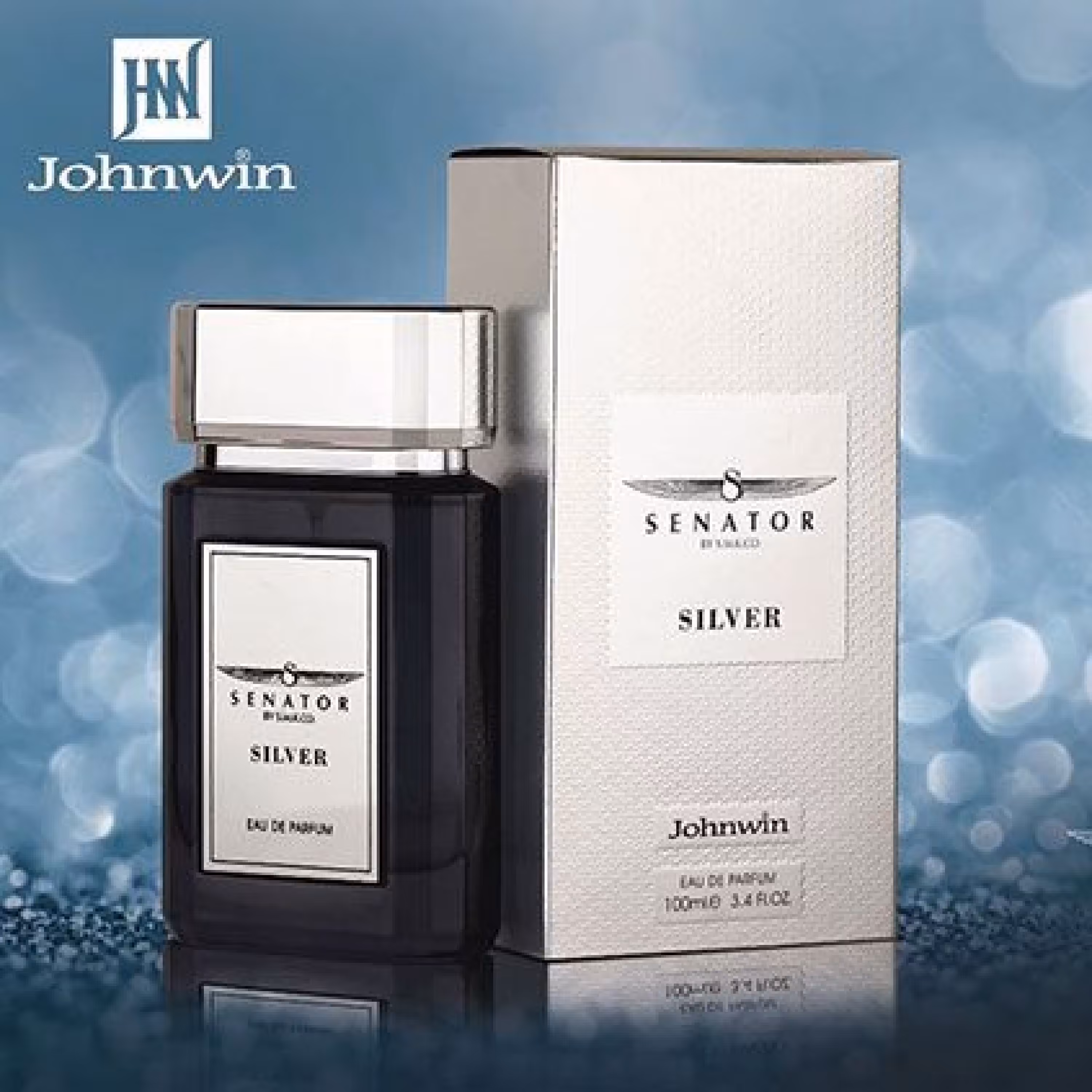 ادکلن سناتور نقره ای ( ادکلن مردانه سناتور سیلور نقره ایی جانوین)