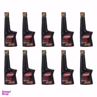 مکمل تمیز کننده سیستم سوخت خودرو کاسپین کد 02 حجم 230 میلی لیتر بسته 10 عددی