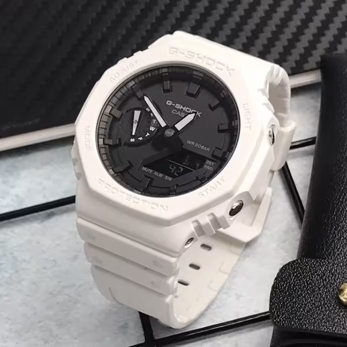 ساعت مردانه کاسیو جی شاک مدل GA-21 بالاترین کیفیت. تمام فول تنظیم اتوماتیک با پایتخت کشورها ،اتولایت اتوماتیک
