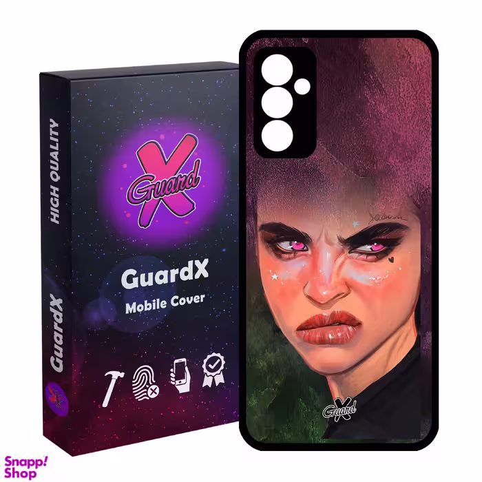 کاور گارد ایکس طرح Girl مدل Glass10260 مناسب برای گوشی موبایل سامسونگ Galaxy A54 / A54 5G