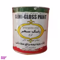 رنگ روغنی نیم براق سحر کد 601 وزن 1 کیلوگرم