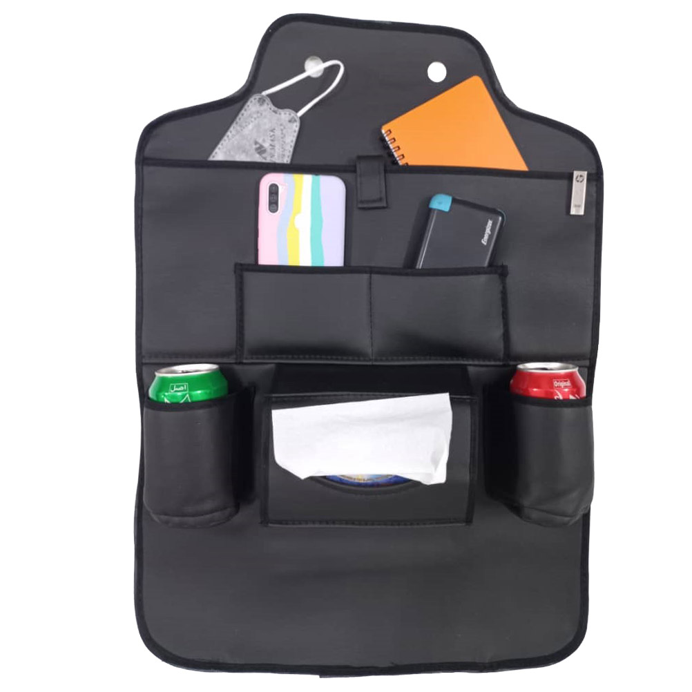 کیف نظم دهنده پشت صندلی همراه با جای دستمال کاغذی و بطری D8677