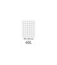 لیبل مات 40 قسمتی A4 - نواجت
