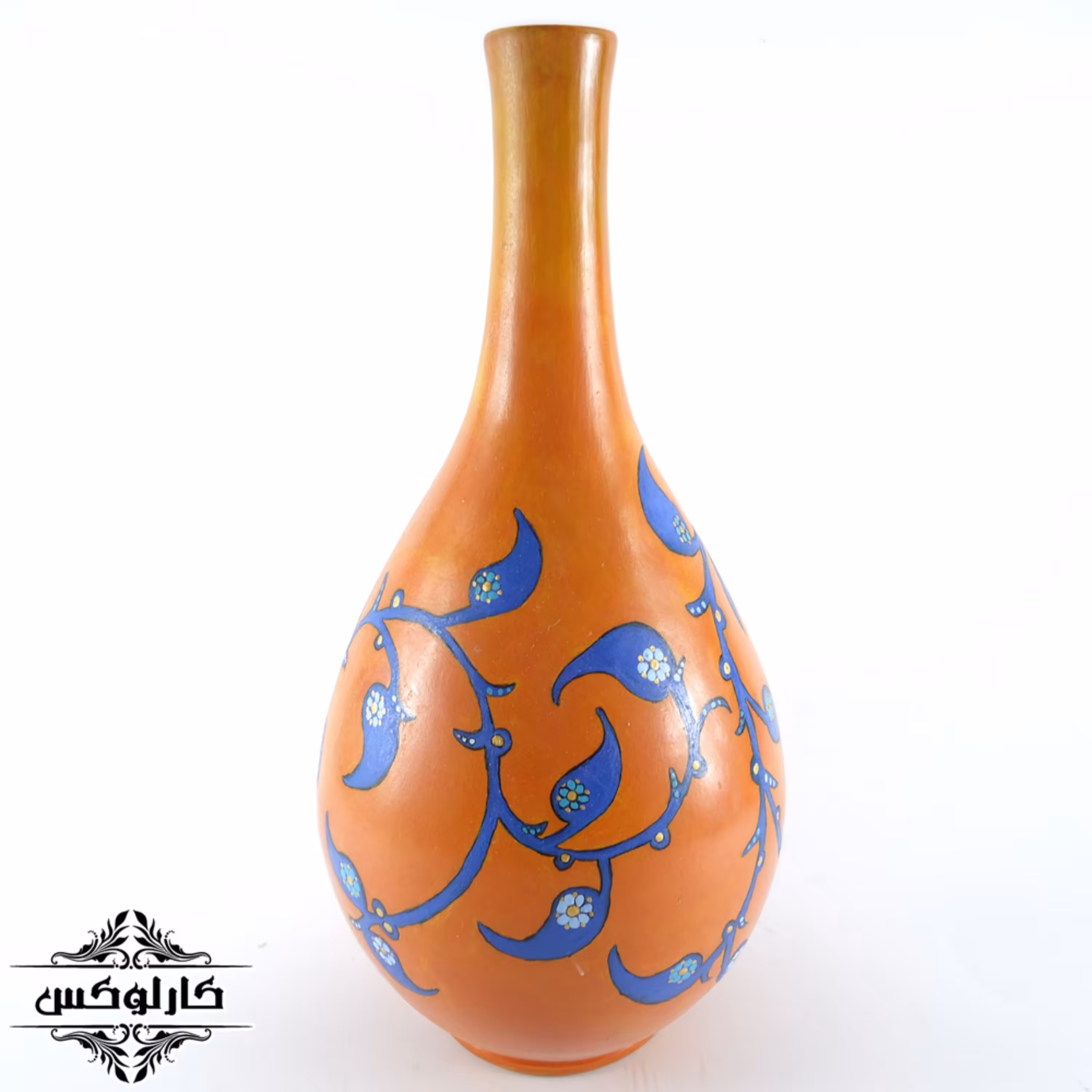 گلدان سفالی نقاشی شده