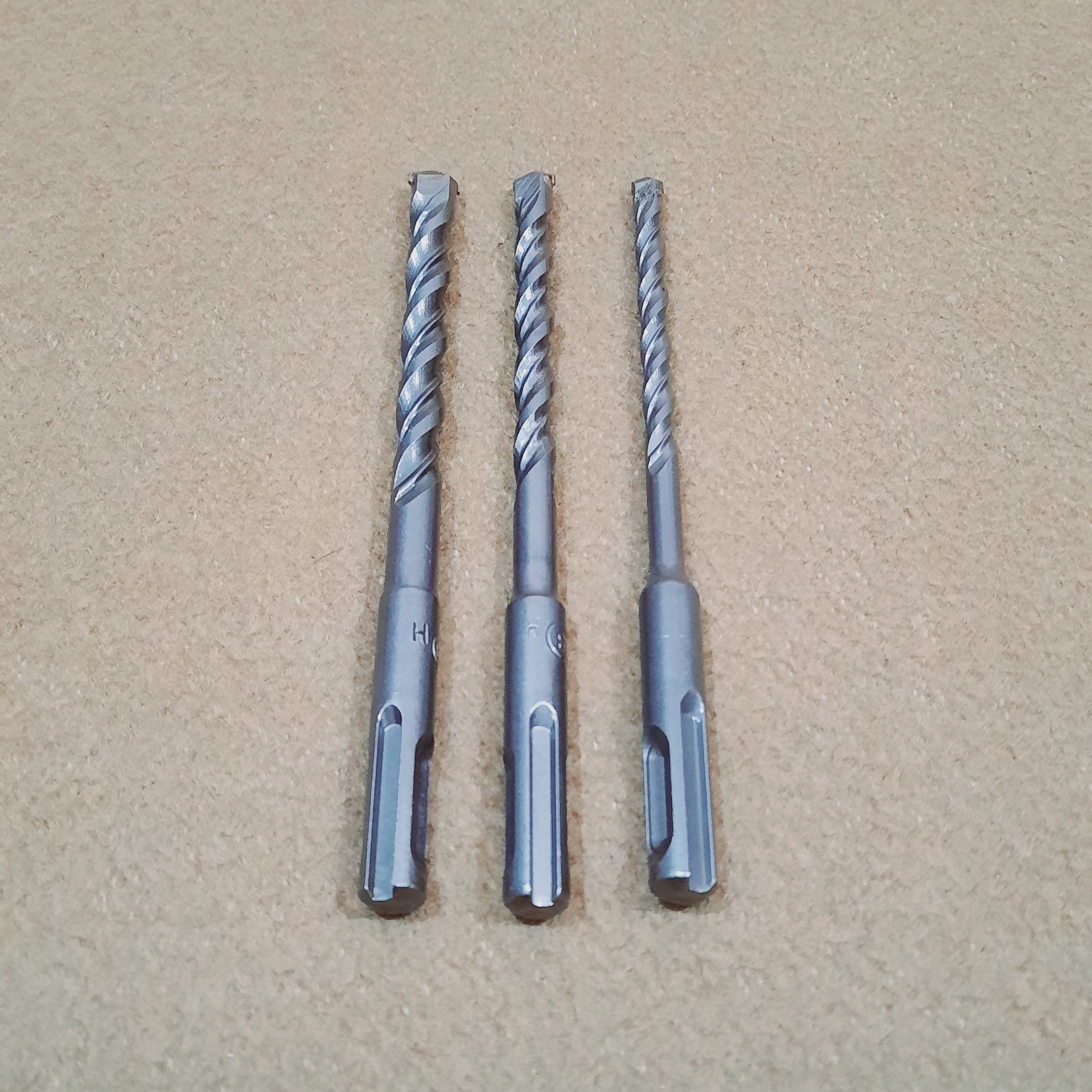 مجموعه 3عددی مته 4شیار بتن کن فولادی (6.8.10)