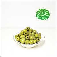 زیتون سبز بی هسته سوپر ویژه کشاورز  تازه امساله