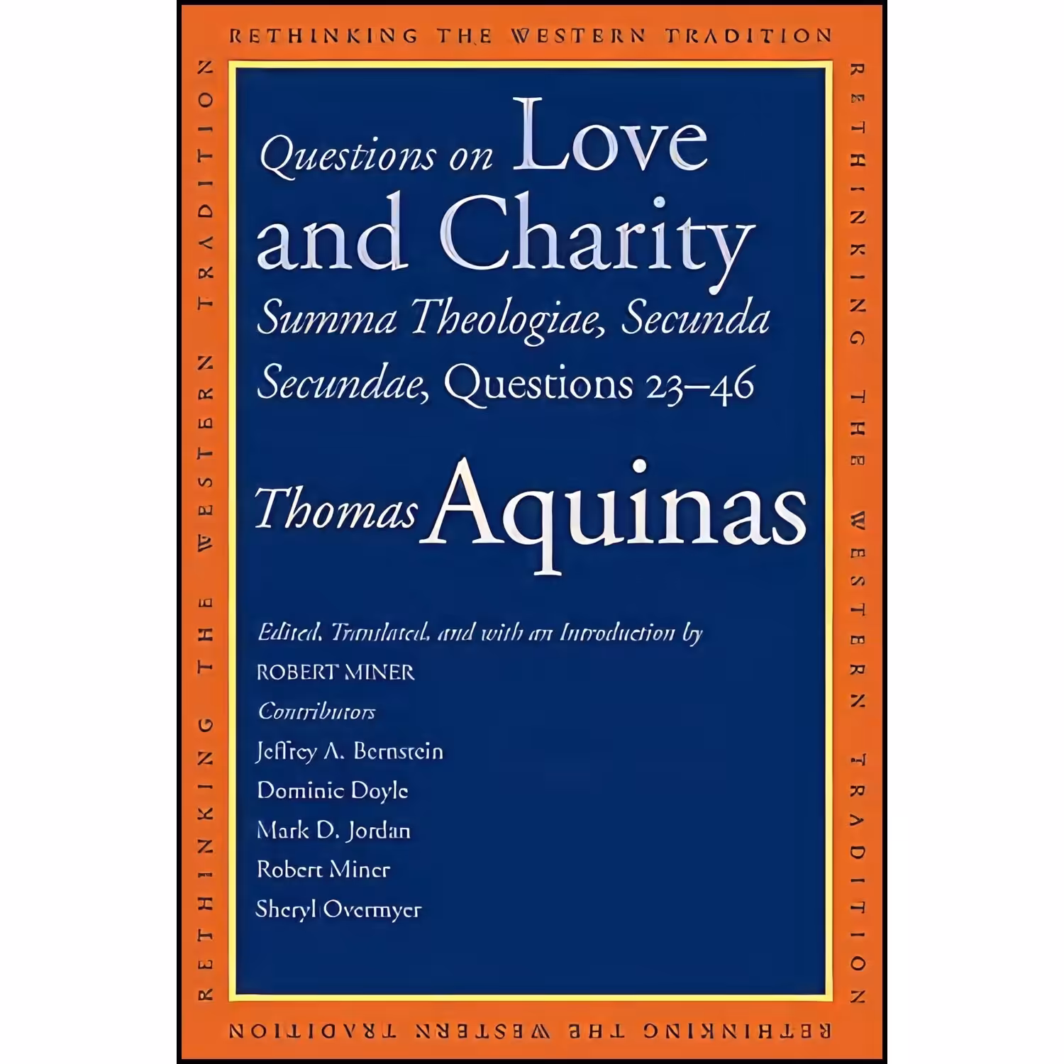 کتاب زبان اصلی Questions on Love and Charity