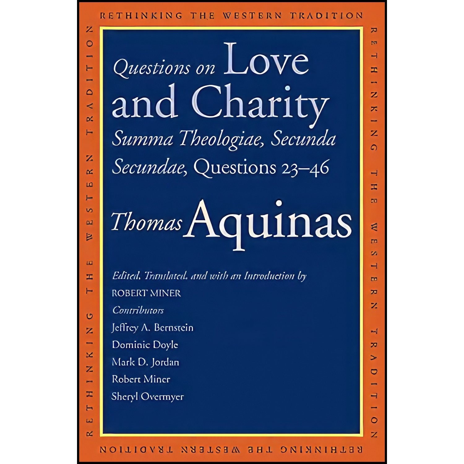 کتاب زبان اصلی Questions on Love and Charity