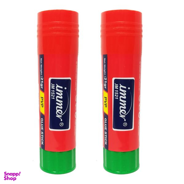 چسب ماتیکی ایمر مدل JM1521 وزن 21 گرم بسته ی 2 عددی