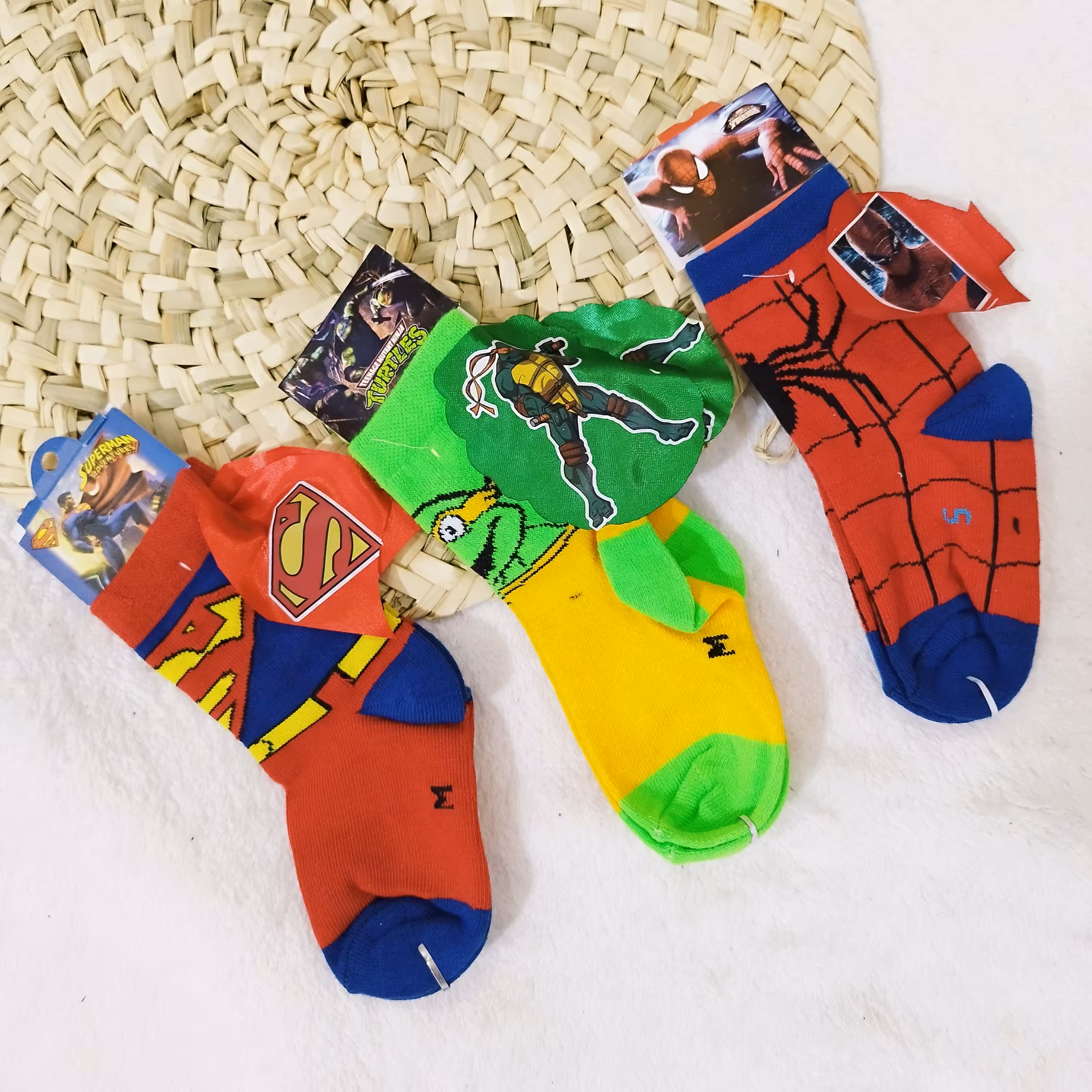 جوراب پسرانه طرح کارتونی مناسب 1 تا7 سال 