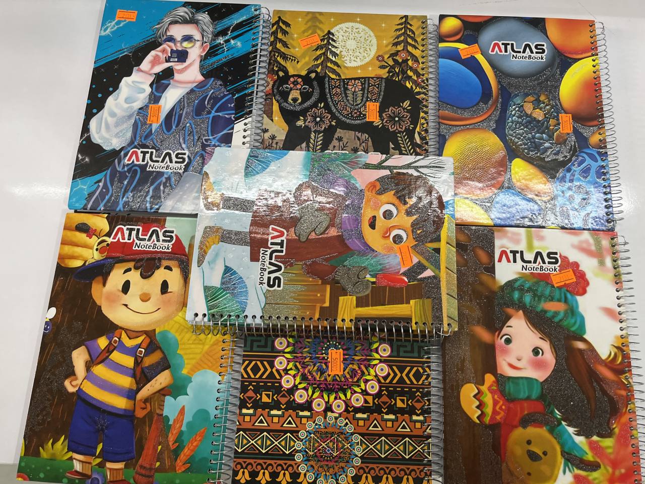 دفتر 100 برگ جلد سخت کلاسیک کد:2131