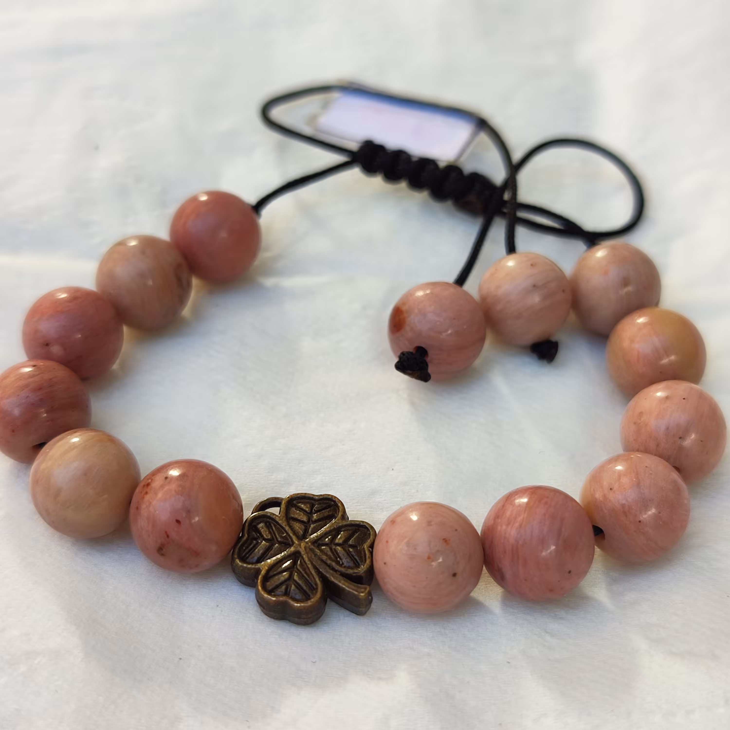 دستبند سنگ رودونیت اصل