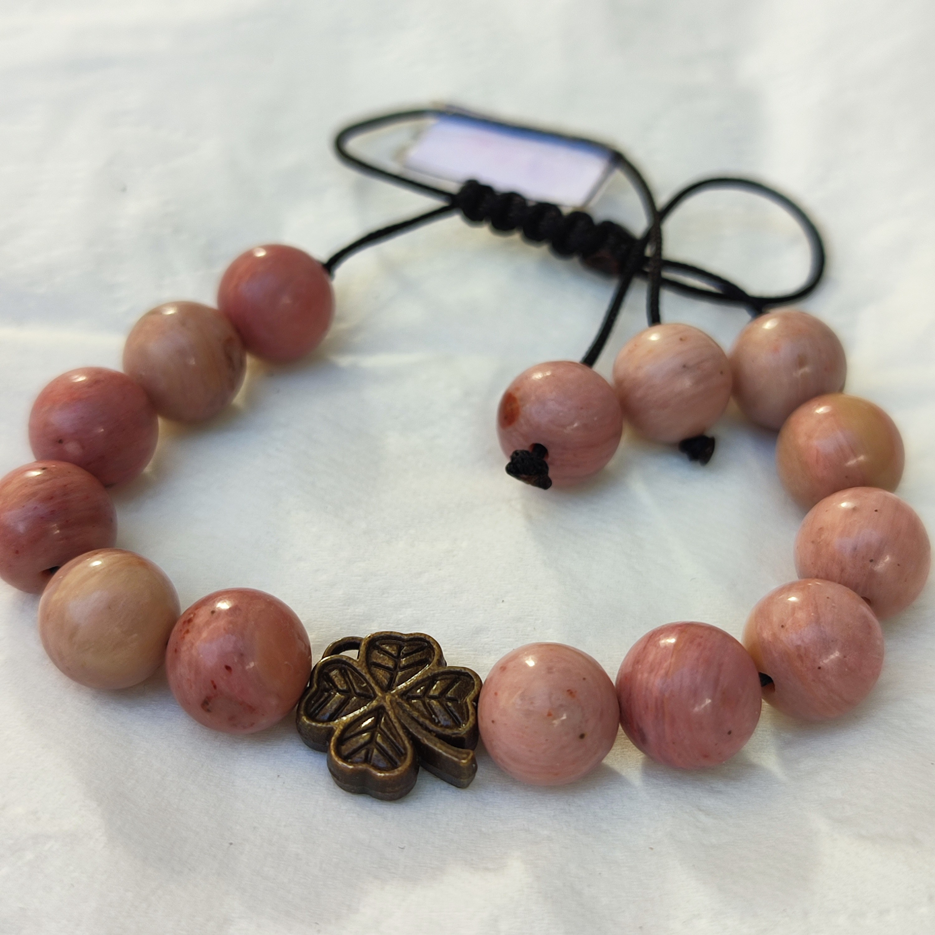 دستبند سنگ رودونیت اصل