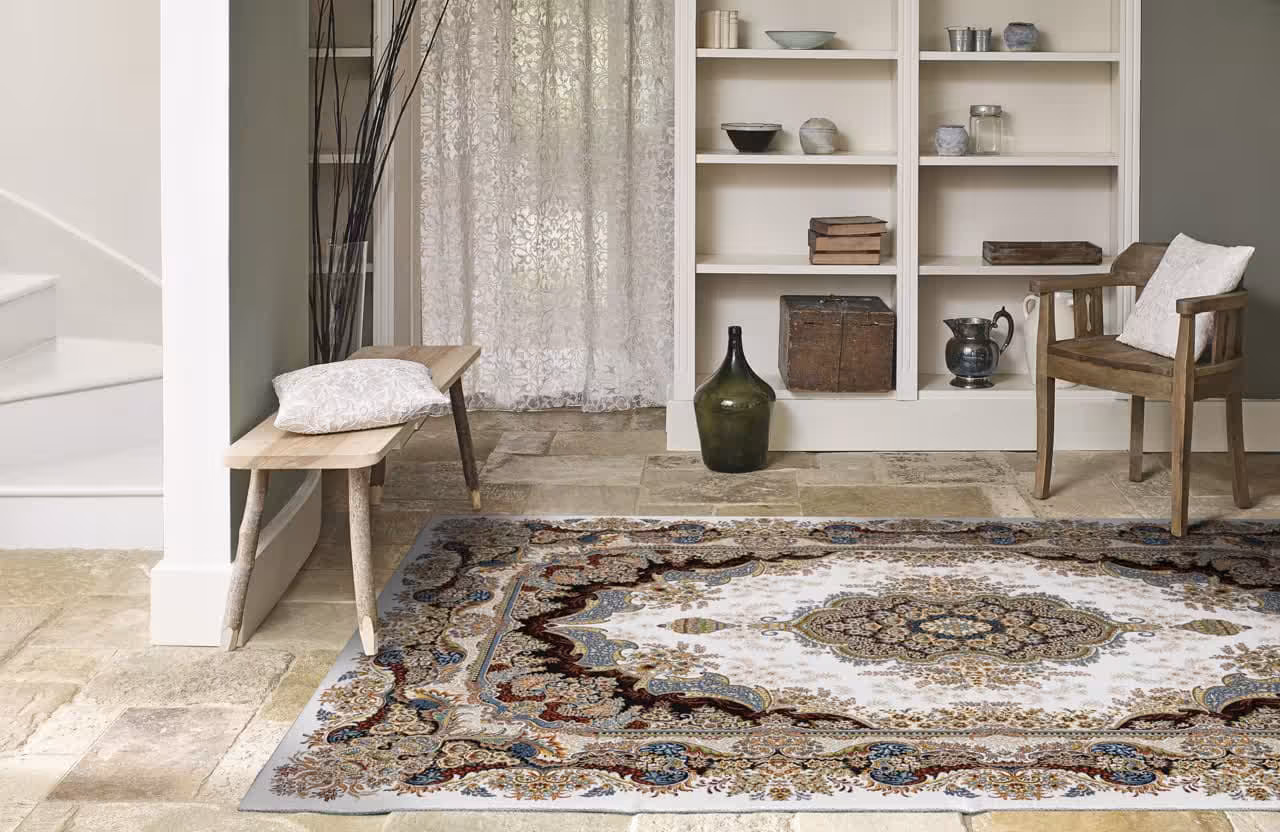 روفرشی کشدار ضد آب مخمل شانل ابریشم کد 48P سایز 24 متری