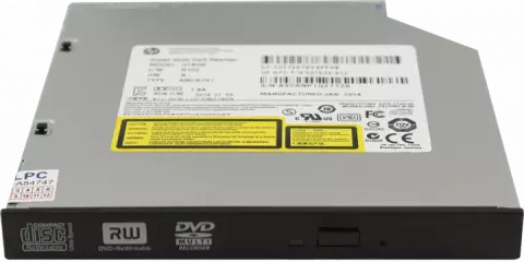 دی وی دی رایتر نوت بوکی HP مدل GT80N