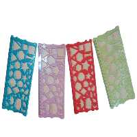 خط کش ژله ای (شابلون اشکال)20 سانت بسته 6 عددی