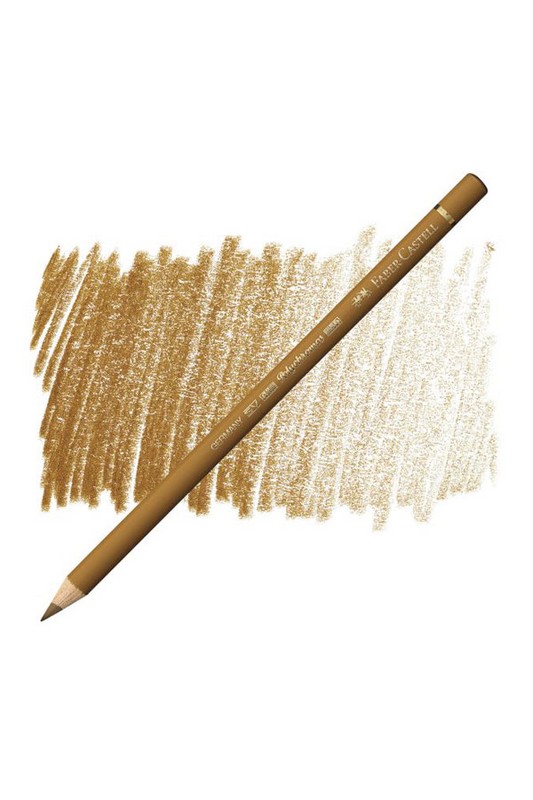 مداد رنگی polychromos brown ochre 182 فابرکاستل faber castell