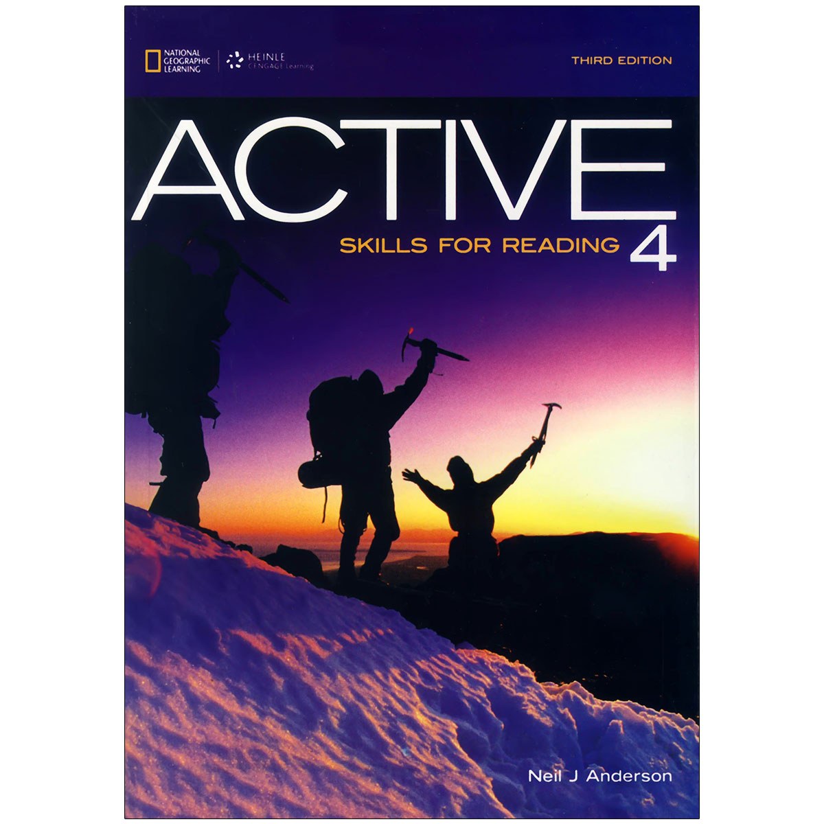 کتاب زبان (third edition) (CD)active skills for reading 4 رنگی (چاپ اصلی و غیر دیجیتال)