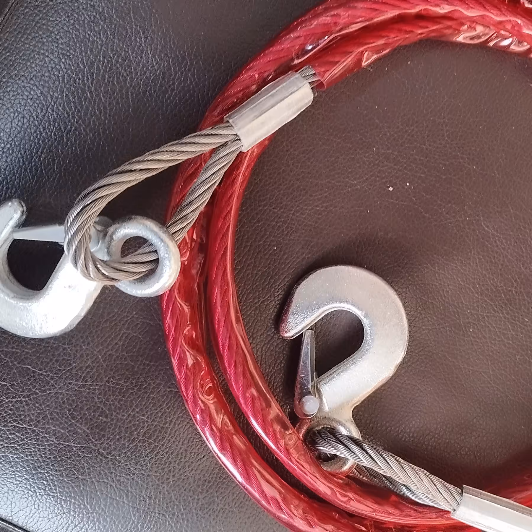 سیم بکسل 3متری دوسر قلاب روکش دار