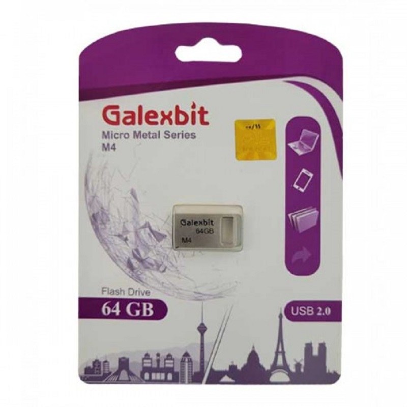 فلش مموری مدل GalexBit Metal M4 64GB