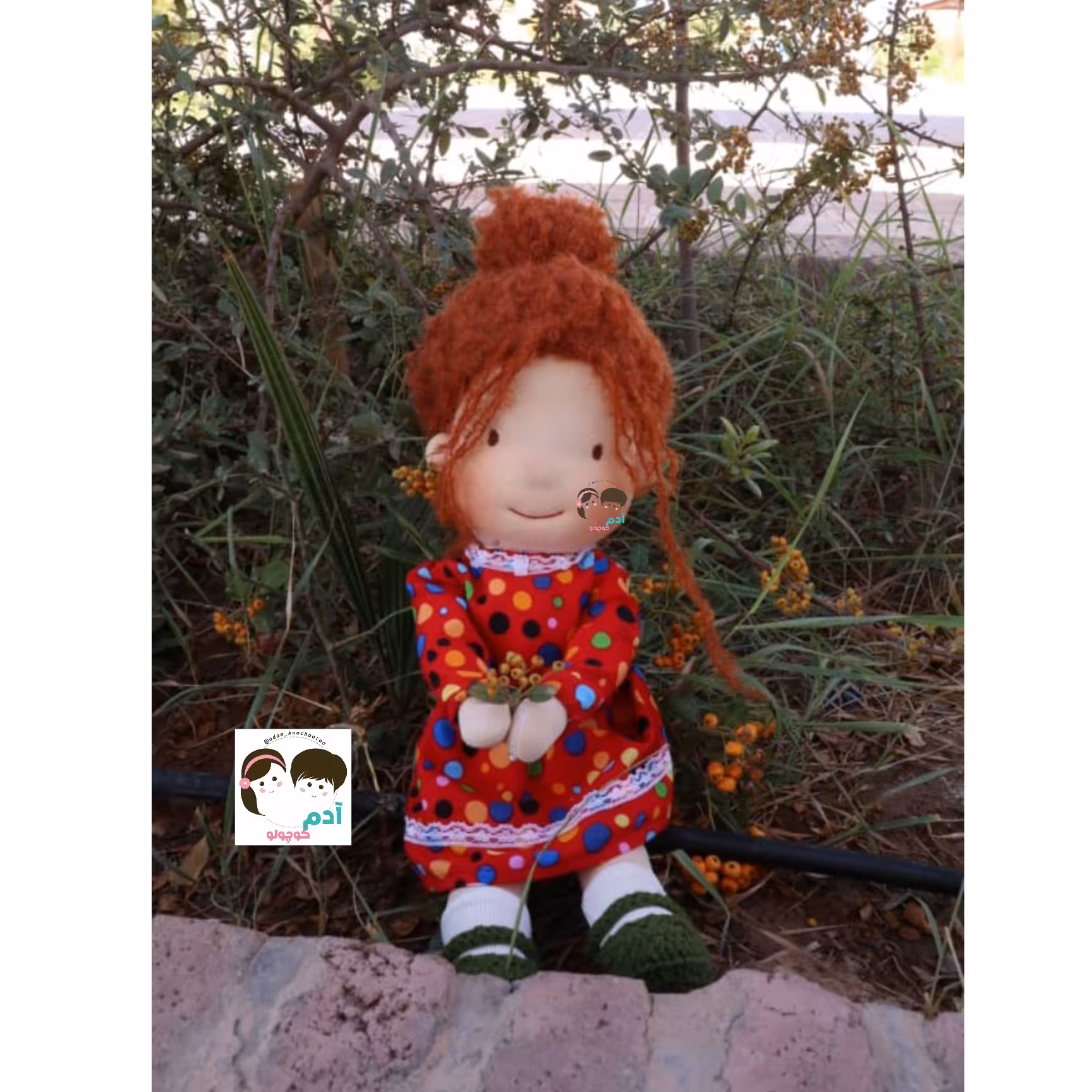 عروسک والدورف آدم کوچولو بسیار مهربان و دوست داشتنی