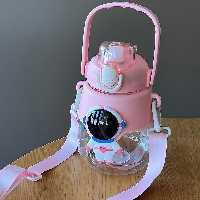 قمقمه نشکن فضانورد و فضایی نی دار فانتزی