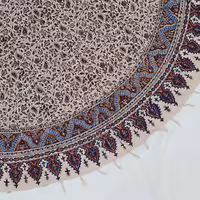 رومیزی قلمکار گرد قطر150طرح بته ریز 