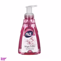 مایع دستشویی فوم اوه (Ave) حاوی مرطوب کننده رنگ صورتی 500 میلی لیتر