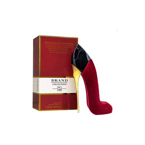 عطر ادکلن زنانه گود گرل ولوت فتال (قرمز) برند کالکشن مدل 193 (Carolina Herrera Good Girl velvet fatale) حجم 25 میل
