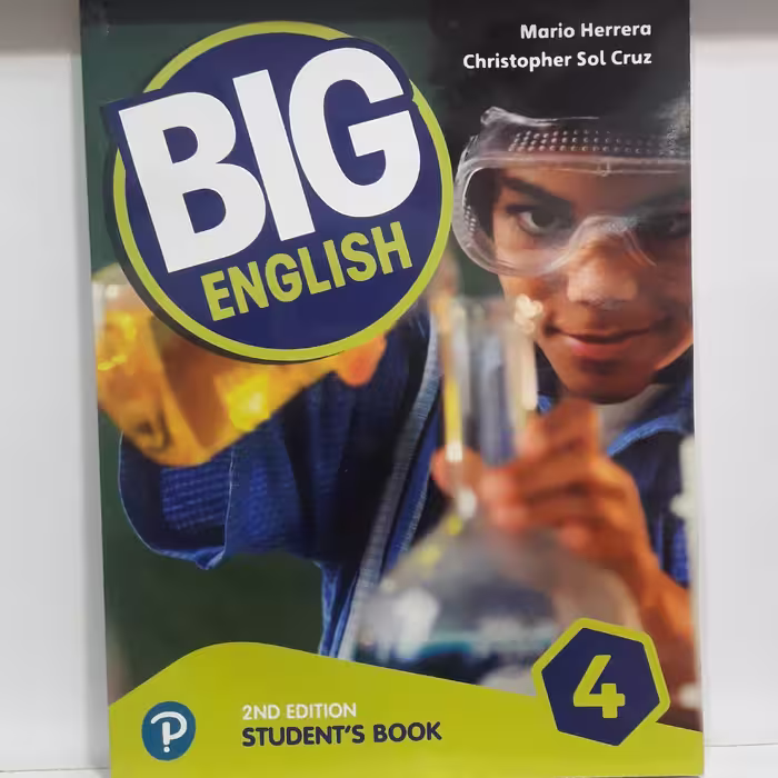 کتاب زبان بیگ انگلیش Big English 4 ویرایش دوم به همراه کتاب کار