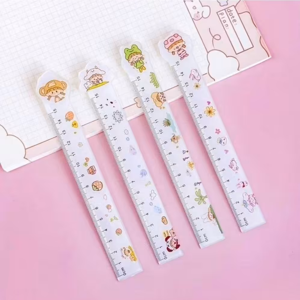 خطکش های فانتزی 15 سانتی در طرح های مختلف