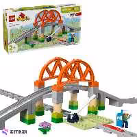 لگو سری دوپلو مدل Train Bridge and Tracks Expansion کد 10426