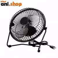 مینی پنکه رومیزی فلزی USB  