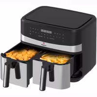 سرخ کن بدون روغن دوقلو مباشی ژاپن 9 لیتری واقعی مدل AF997 (هواپز رژیمی مباشی 997)