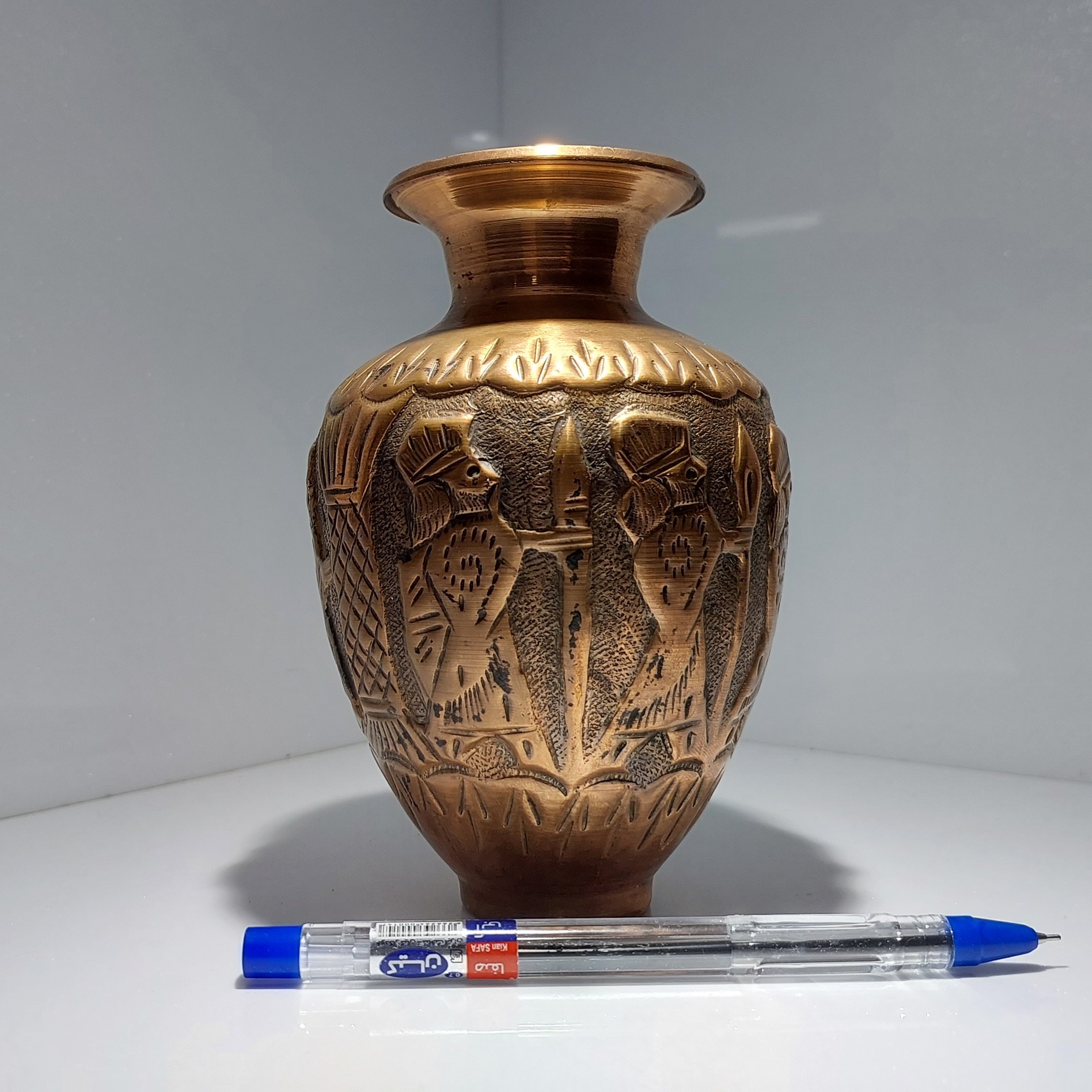 گلدان مسی