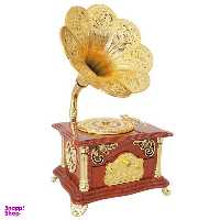 جعبه موزیکال طرح گرامافون مدل MG10