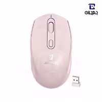 ماوس بی سیم جرتک مدل JR7 رنگ صورتی