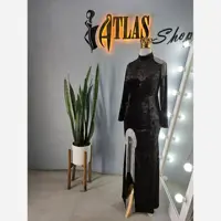 پیراهن ماکسی مجلسی جنس مخمل از سایز 38 تا 48