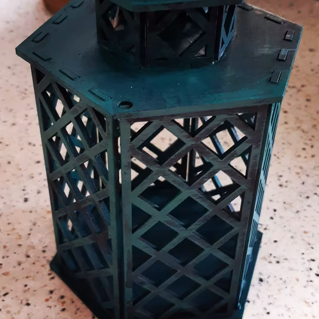 فانوس چوبی 1