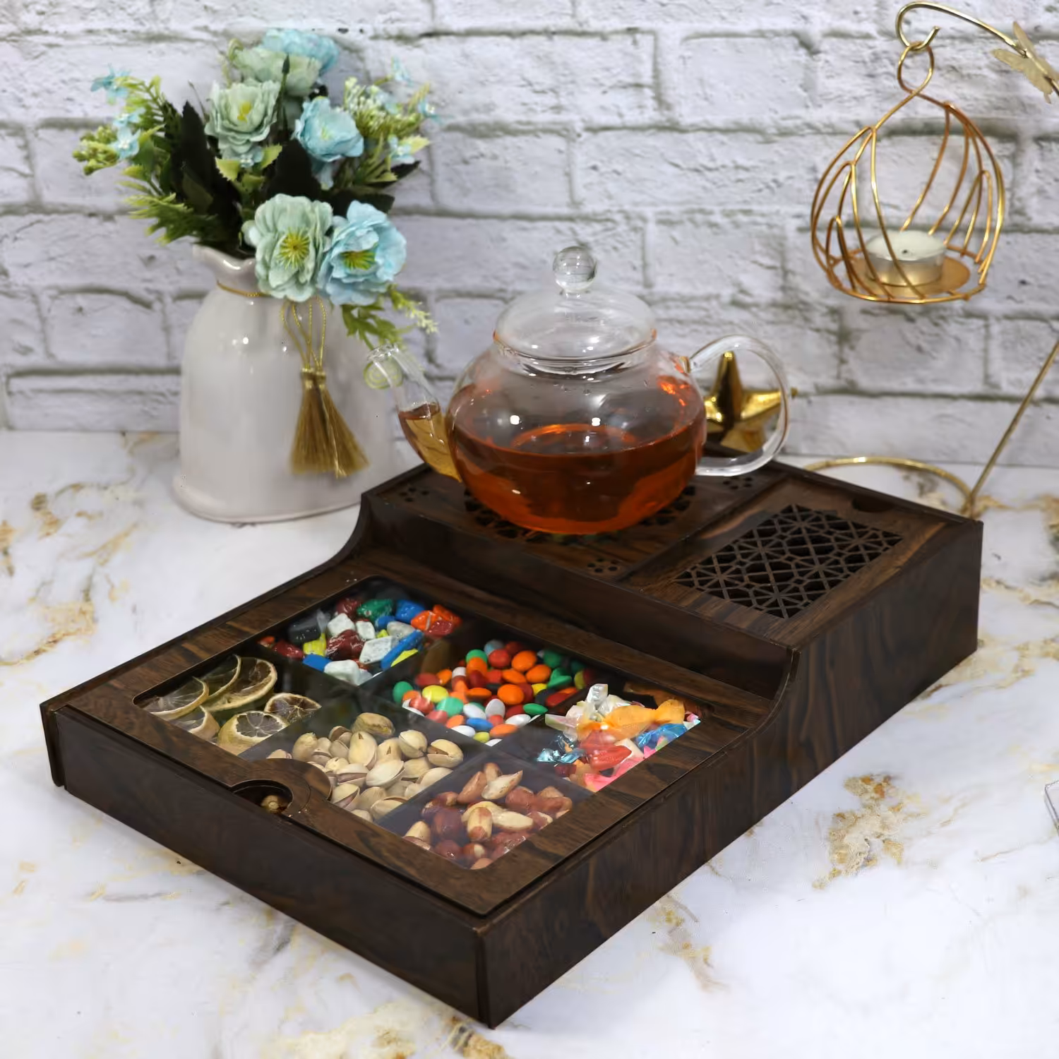 تیبگ چوبی مستطیل