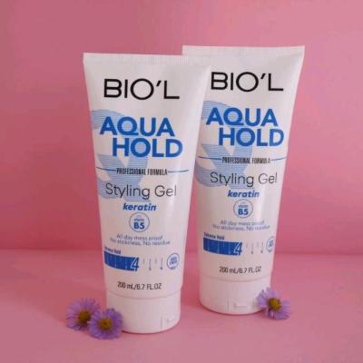 ژل مو تویوپی قوی بیول 200 میل Biol aqua strong styling gel 200 ml