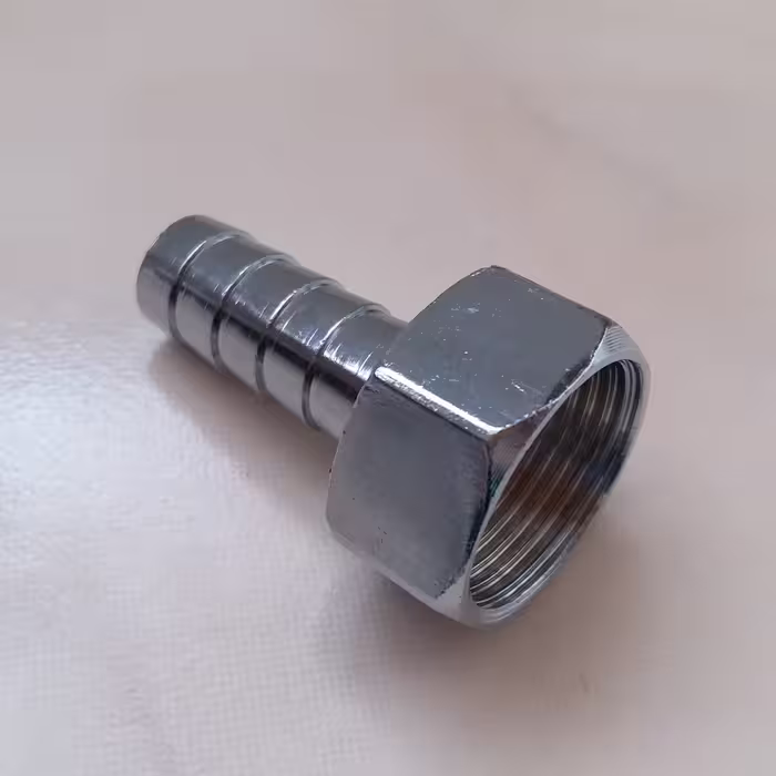 بسته 50عددی سرشلنگی 2.5 توپیچ کروم(داخل دنده) شلنگ خور گازی 2.5