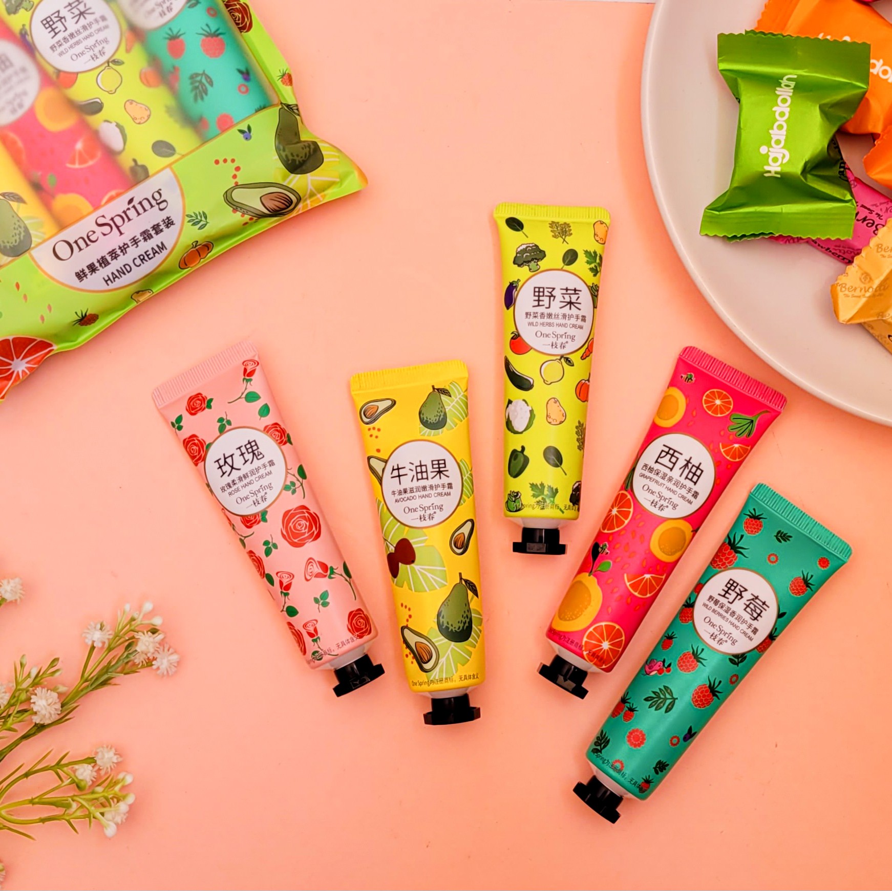 کرم دست وان اسپرینگ( هرعدد )