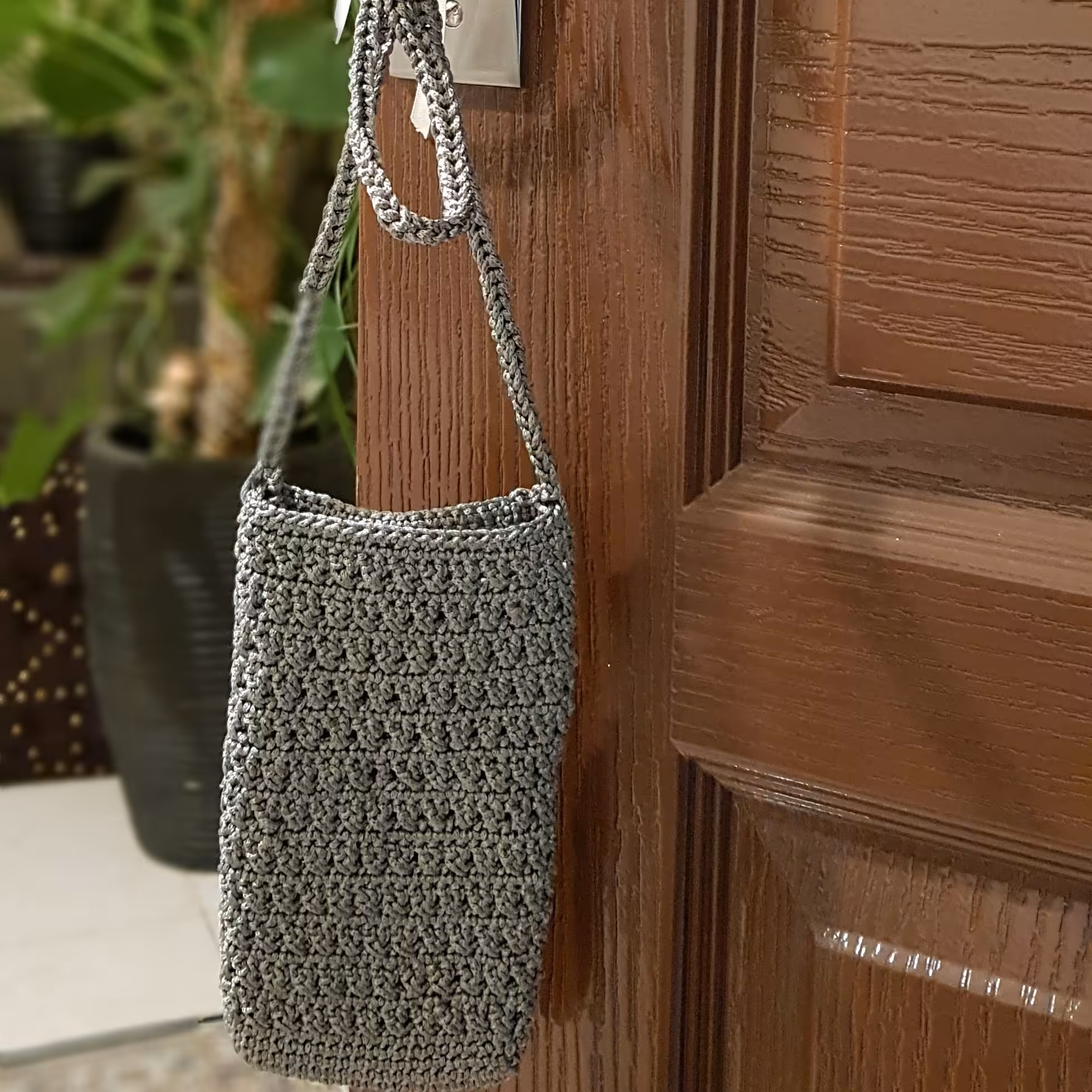 کیف موبایل مکرومه