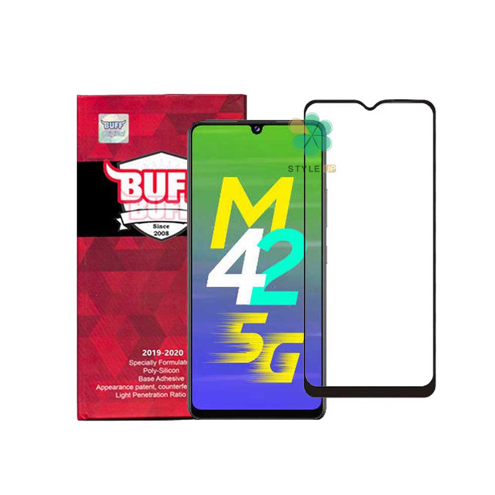 گلس محافظ صفحه گوشی سامسونگ Galaxy M42 5G مدل Buff 5D